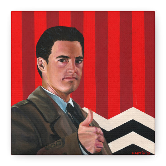 "Special Agent Dale Cooper" Matte Canvas, Stretched, 1.25"