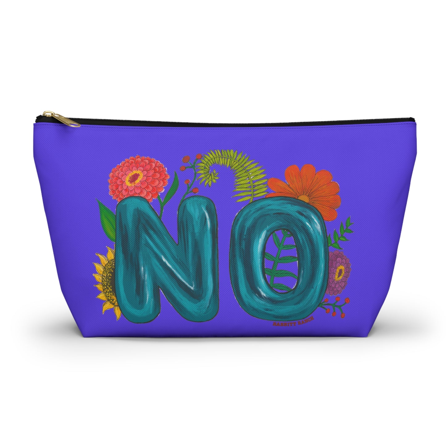 "No" Accessory Pouch w T-bottom