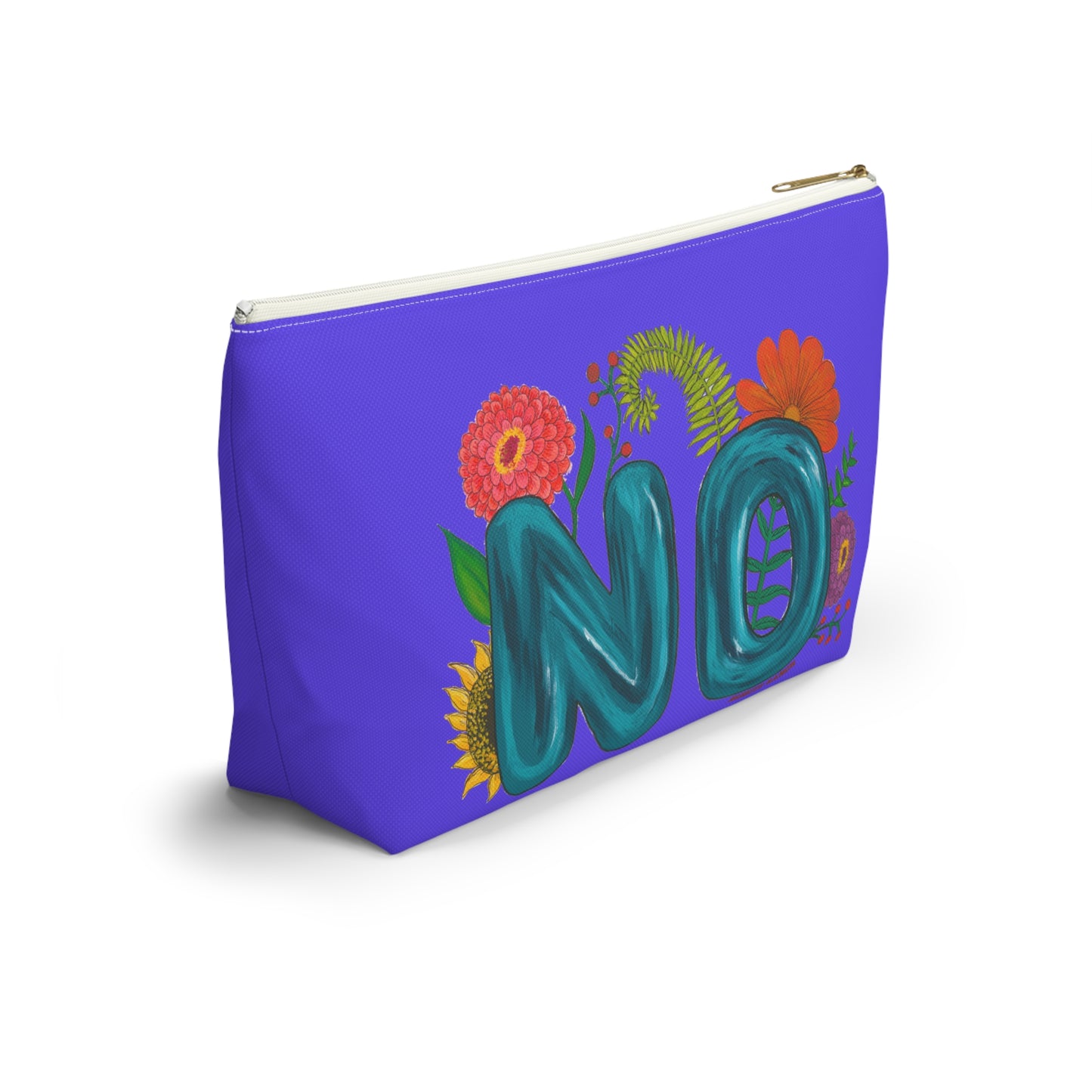 "No" Accessory Pouch w T-bottom