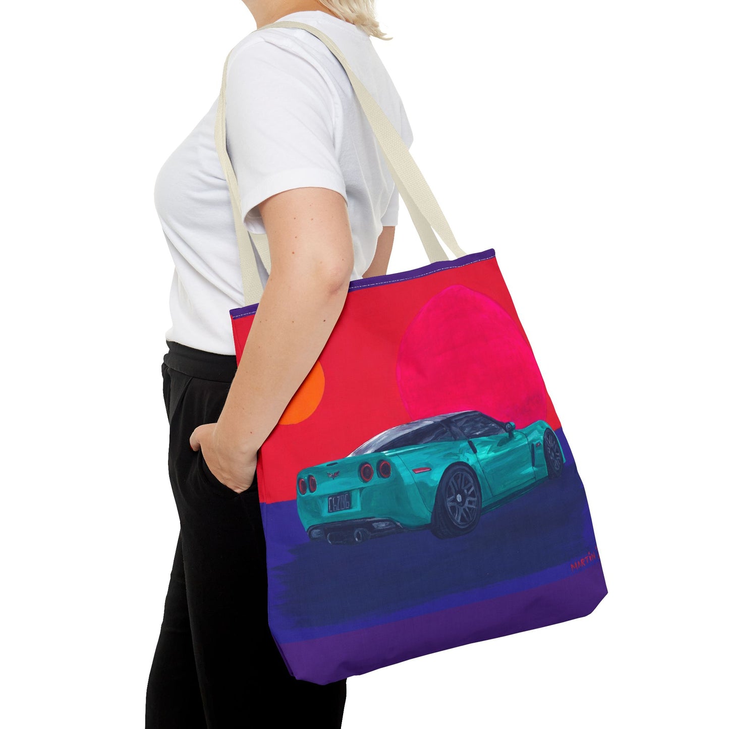 C6 Z06 Corvette Tote Bag (AOP)