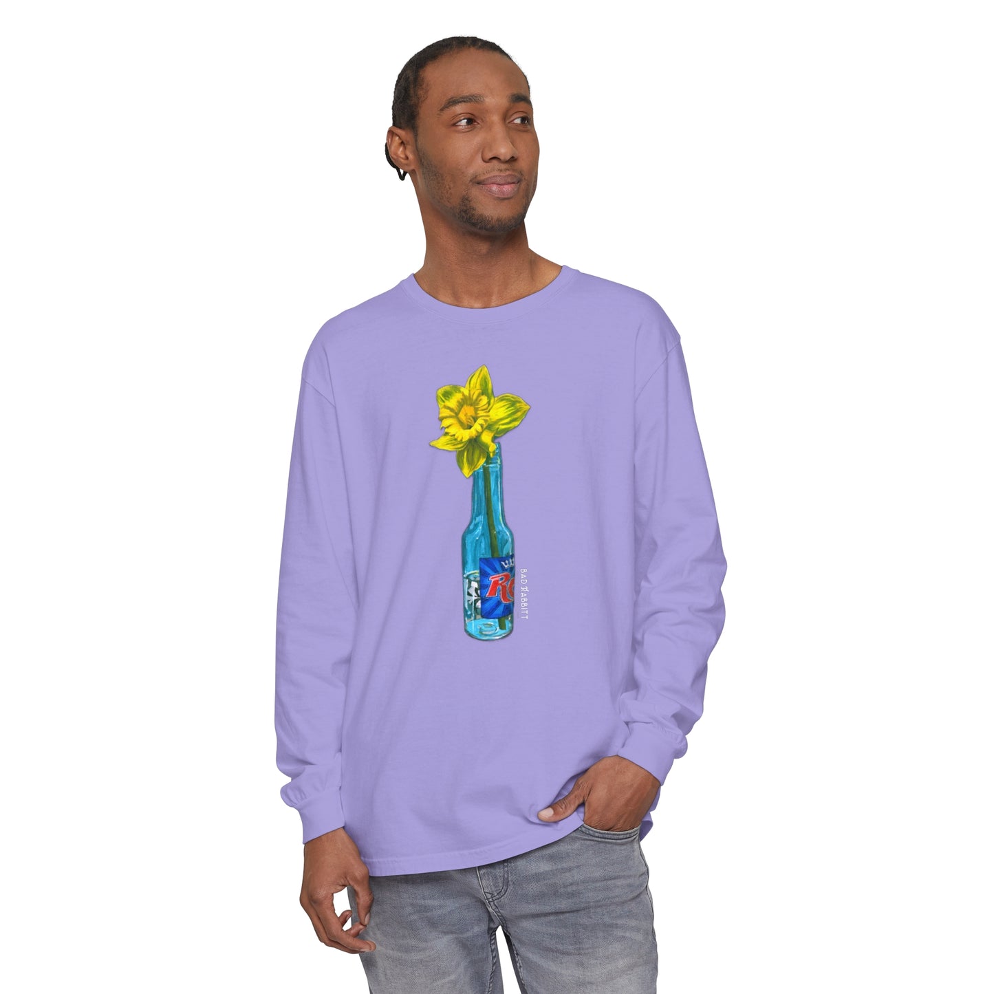 Springtime in Bell Buckle Unisex Garment-dyed Long Sleeve T-Shirt