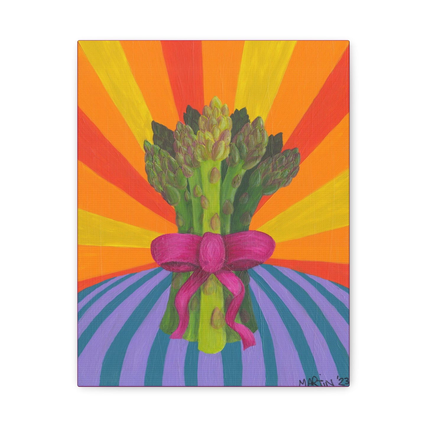 "Age of Asparagus" Canvas Gallery Wrap
