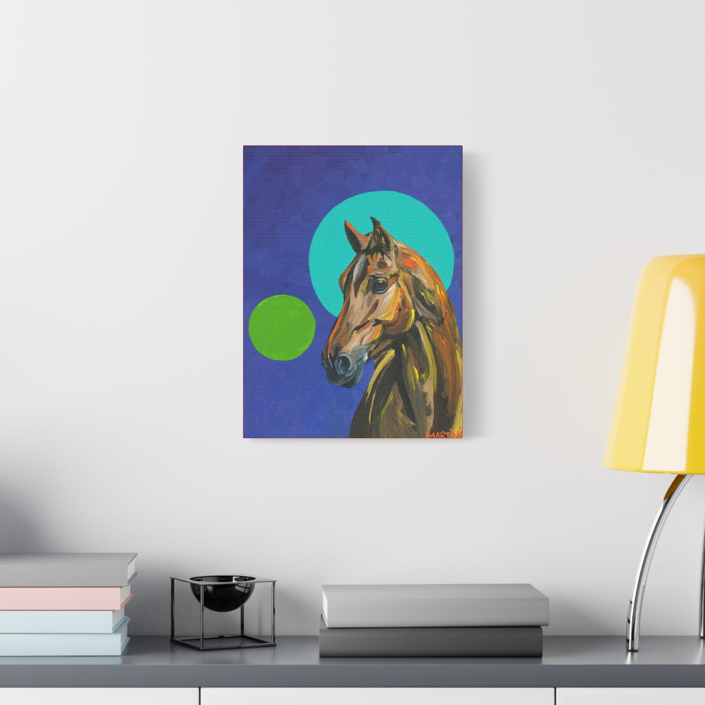 Brown Horse Canvas Gallery Wrap