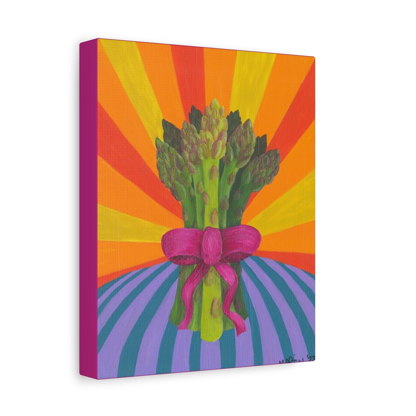 "Age of Asparagus" Canvas Gallery Wrap