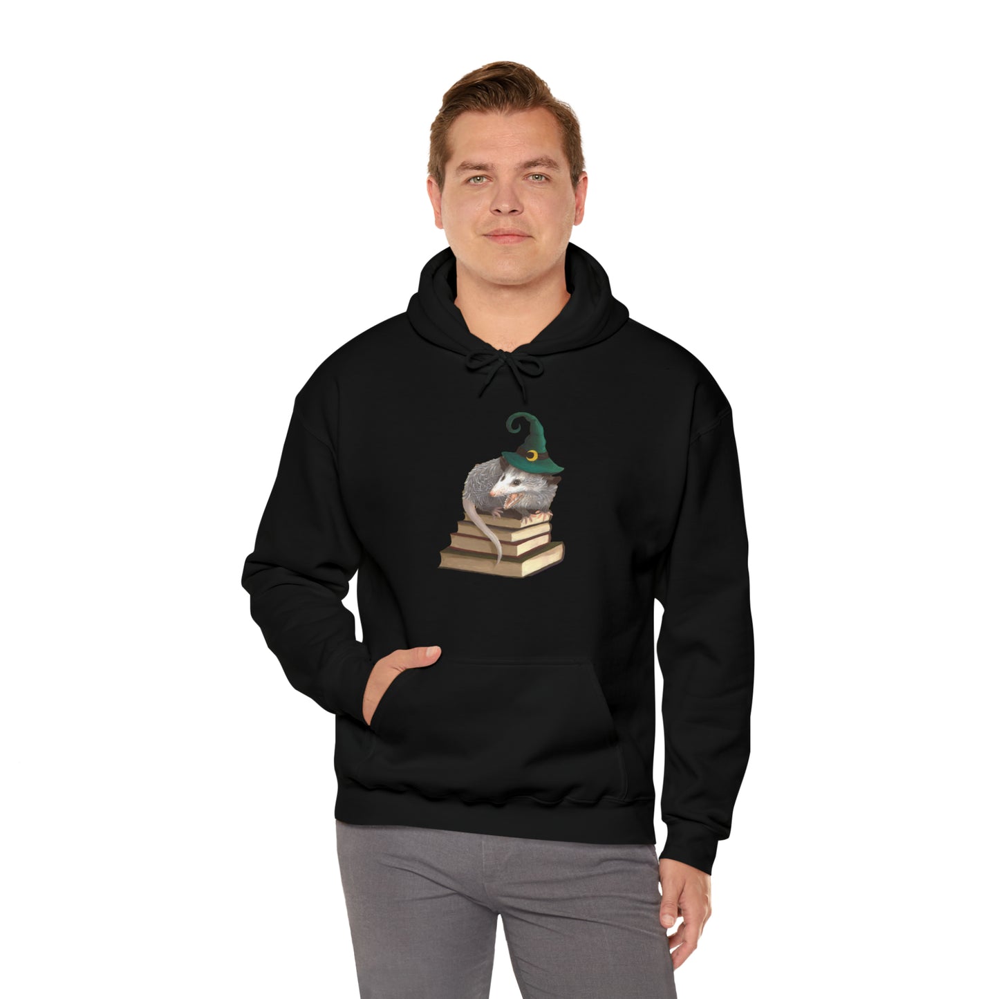Opossum Witch Unisex Heavy Blend™ Hooded Sweatshirt