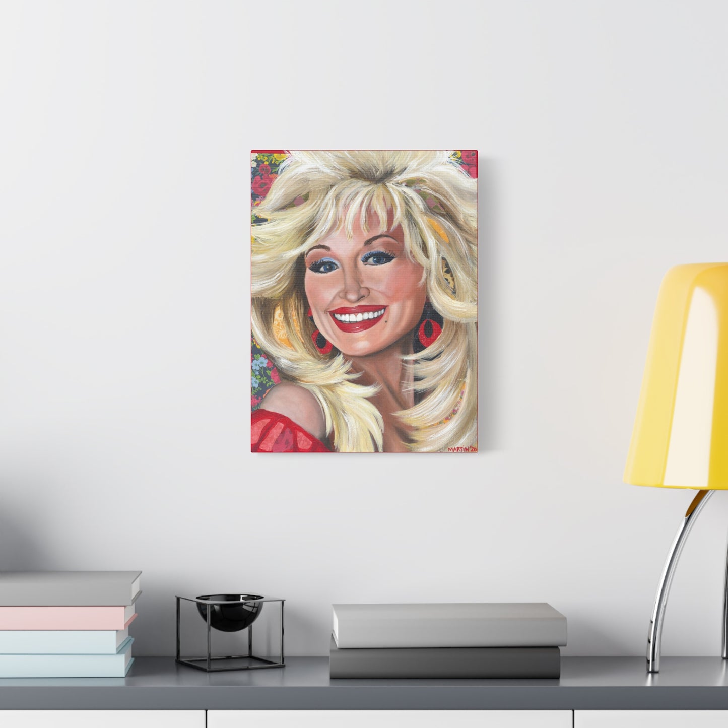 "Dolly" Matte Canvas, Stretched, 1.25"