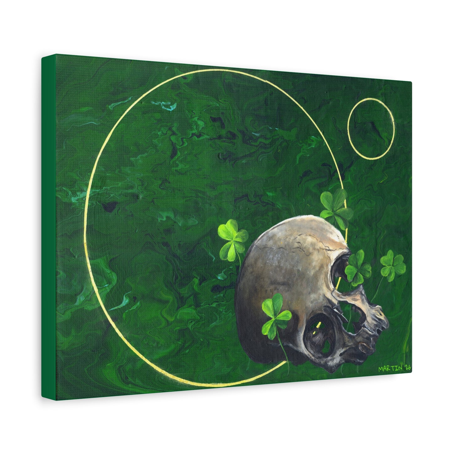 "Deathbed" Matte Canvas, Stretched, 1.25"