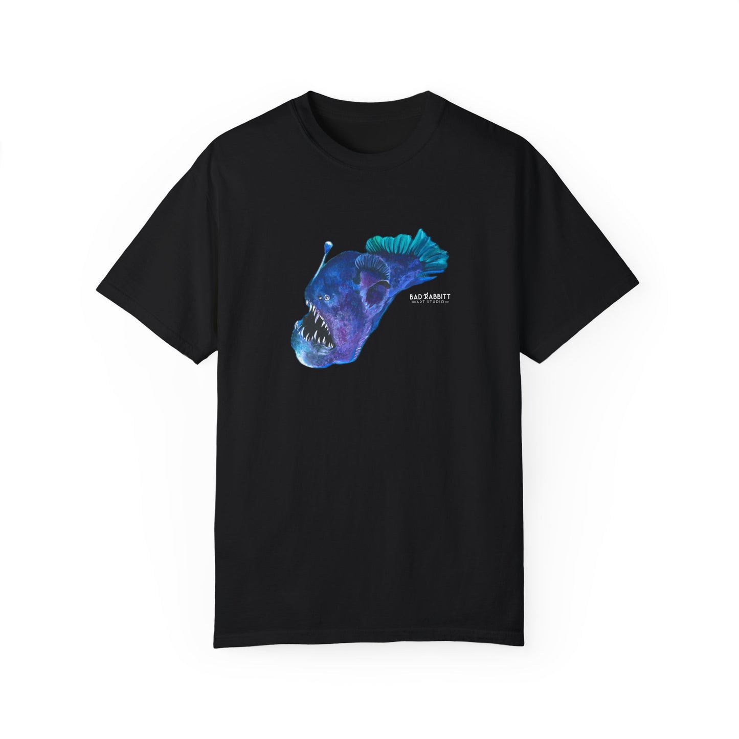 Angler Fish Unisex Garment-Dyed T-shirt