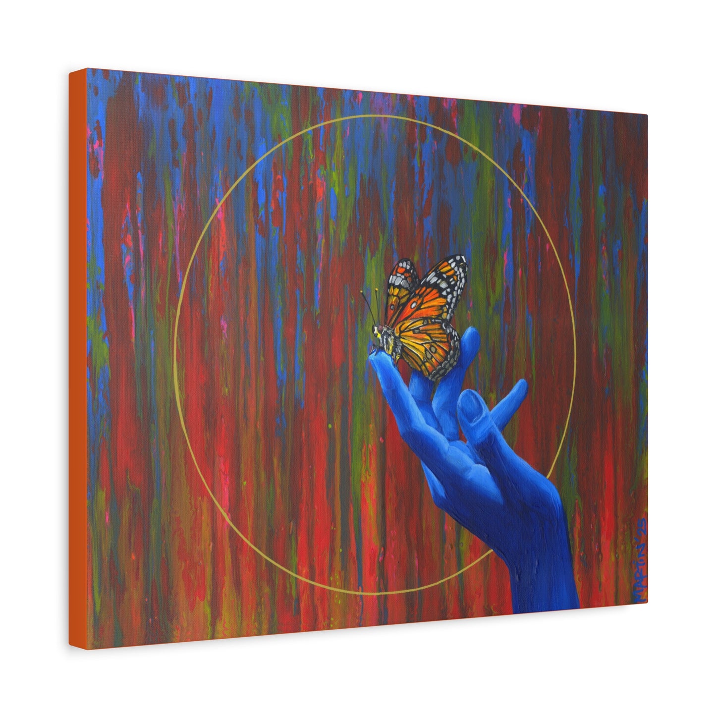 Monarch Matte Canvas, Stretched, 1.25"
