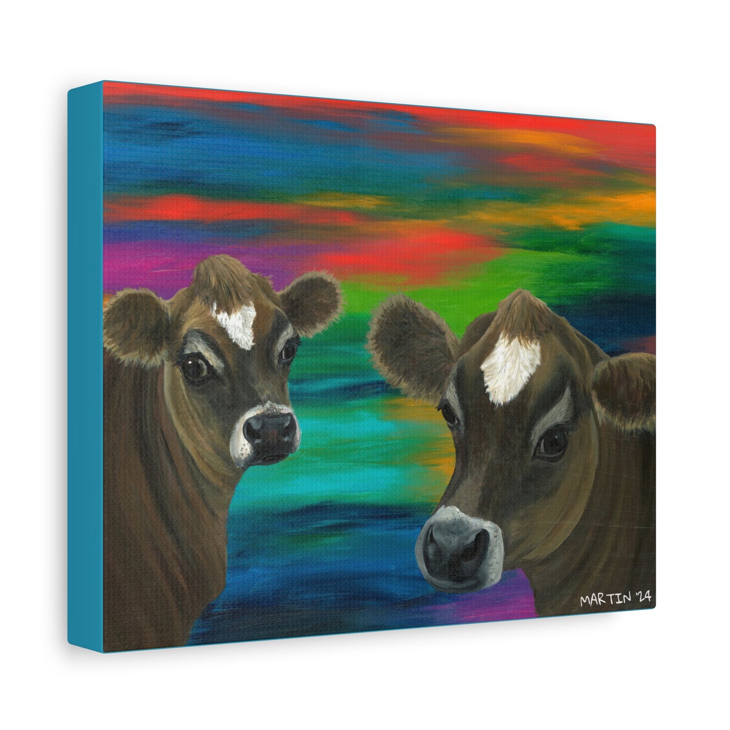Jersey Girls Canvas Gallery Wrap