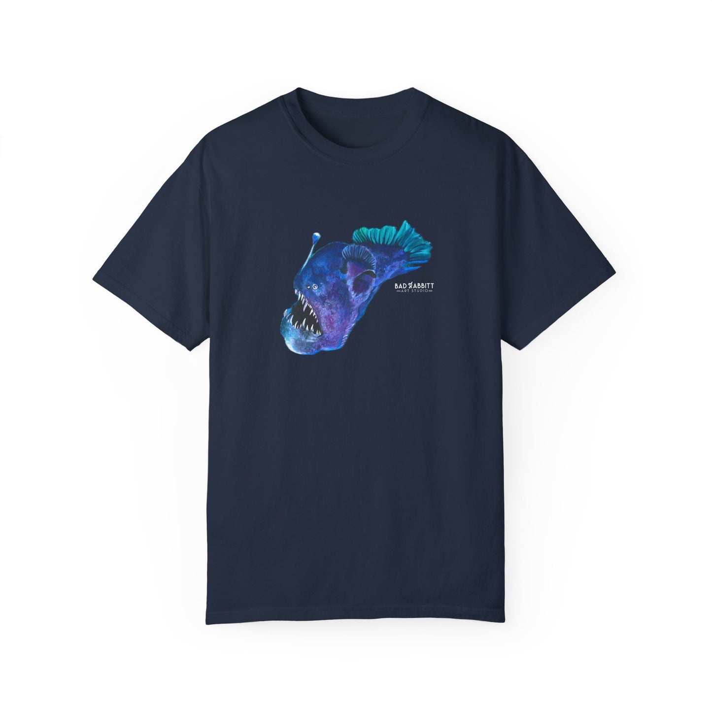 Angler Fish Unisex Garment-Dyed T-shirt