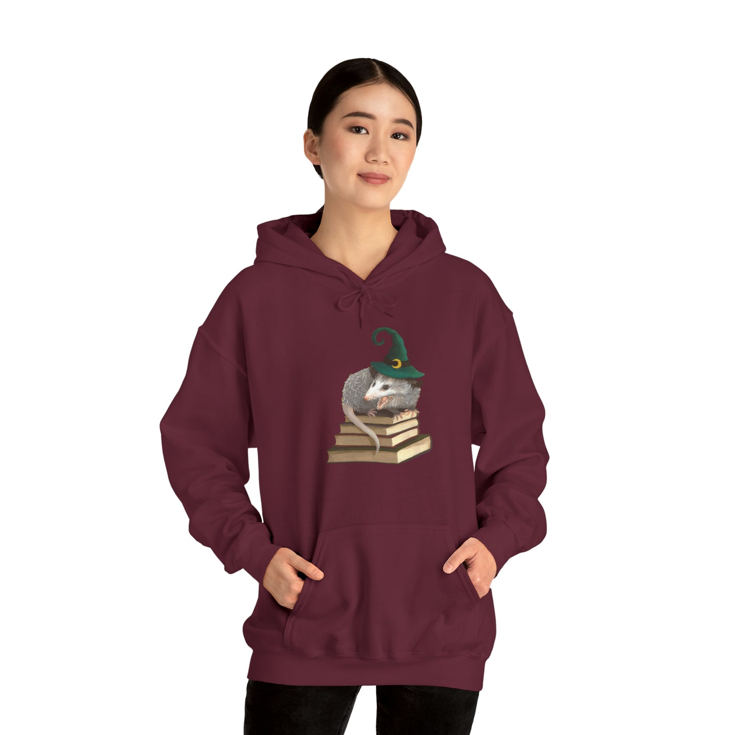 Opossum Witch Unisex Heavy Blend™ Hooded Sweatshirt