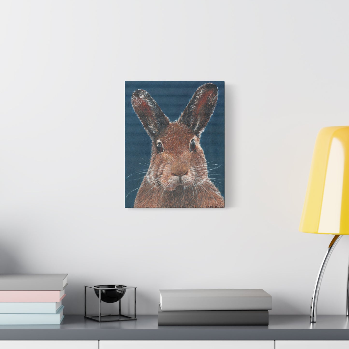 Carl the Rabbit Canvas Gallery Wraps