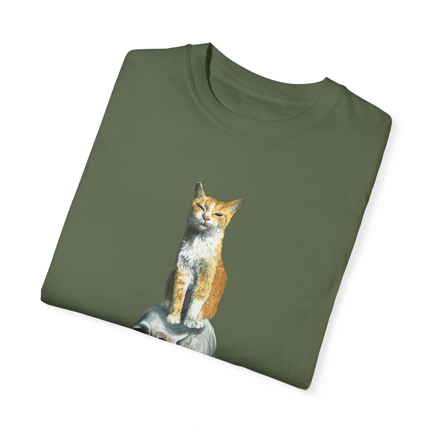 Dave and the Skull of His Enemy Unisex Garment-Dyed T-shirt