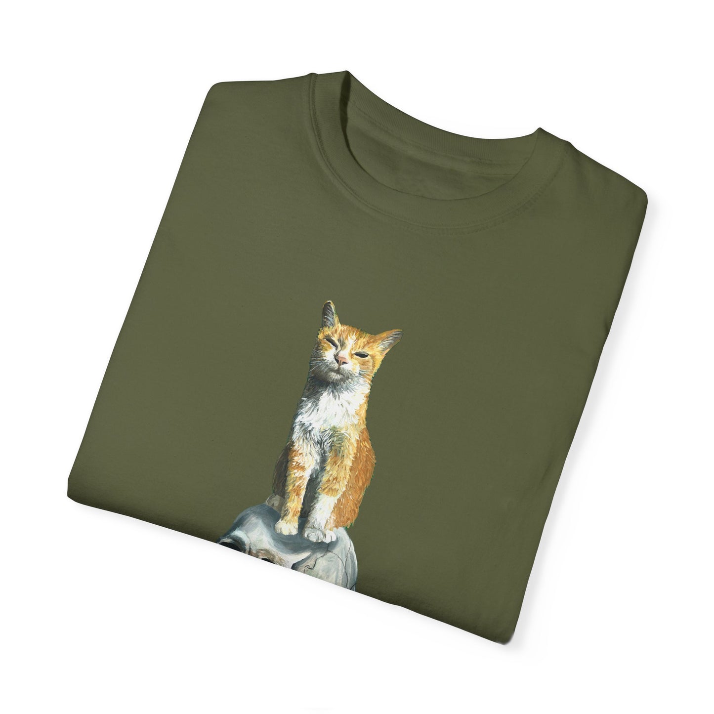 Dave and the Skull of His Enemy Unisex Garment-Dyed T-shirt