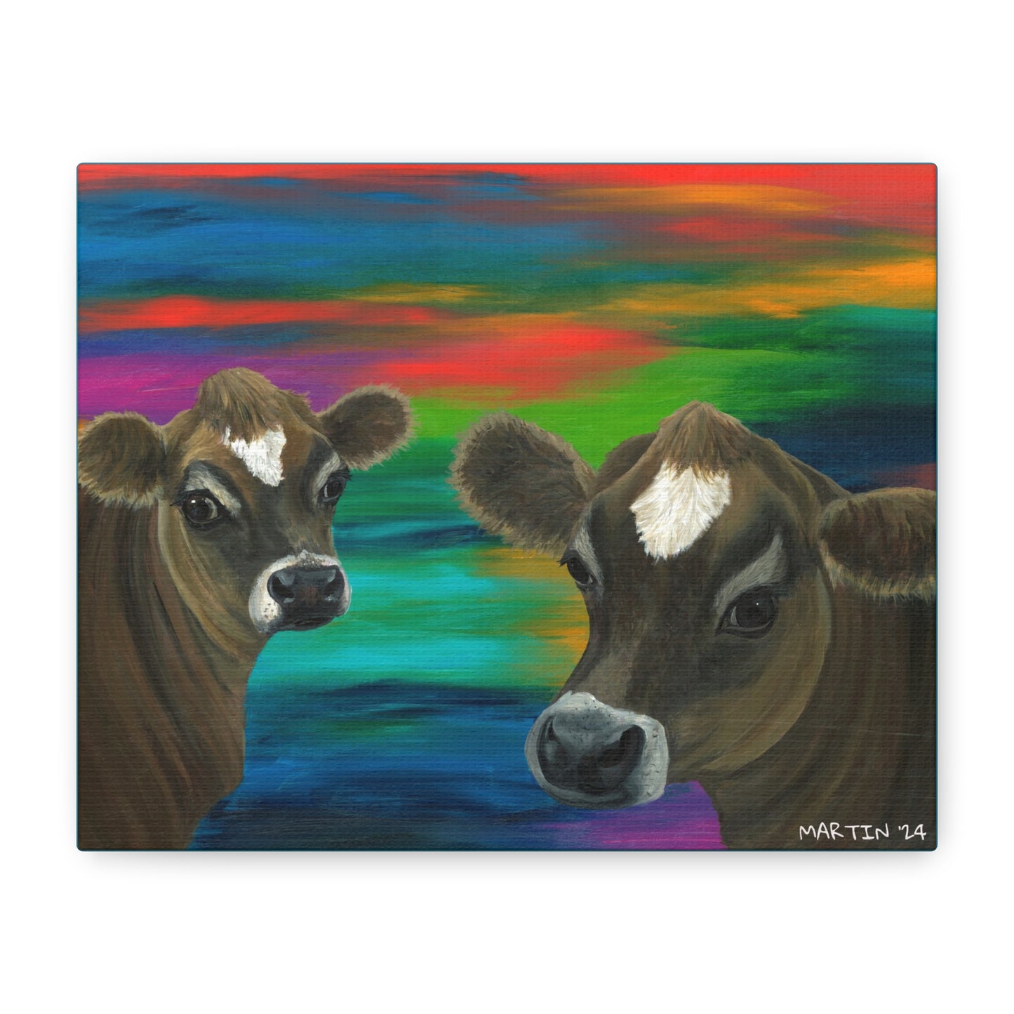 Jersey Girls Canvas Gallery Wrap