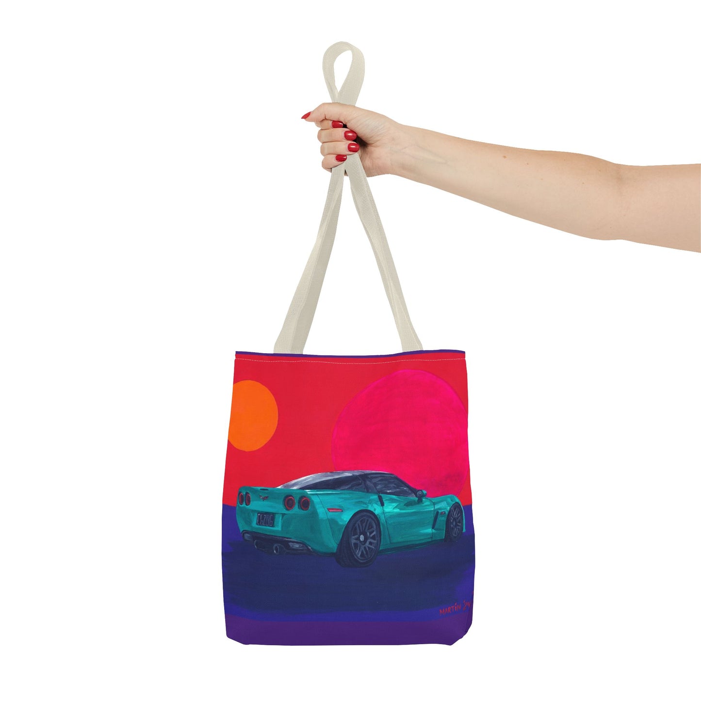 C6 Z06 Corvette Tote Bag (AOP)