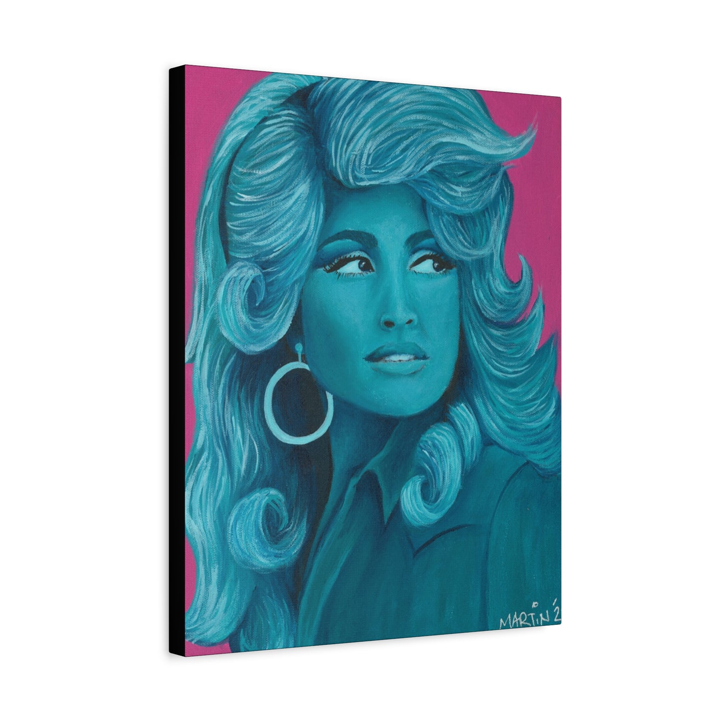Teal Dolly - Canvas Gallery Wrap