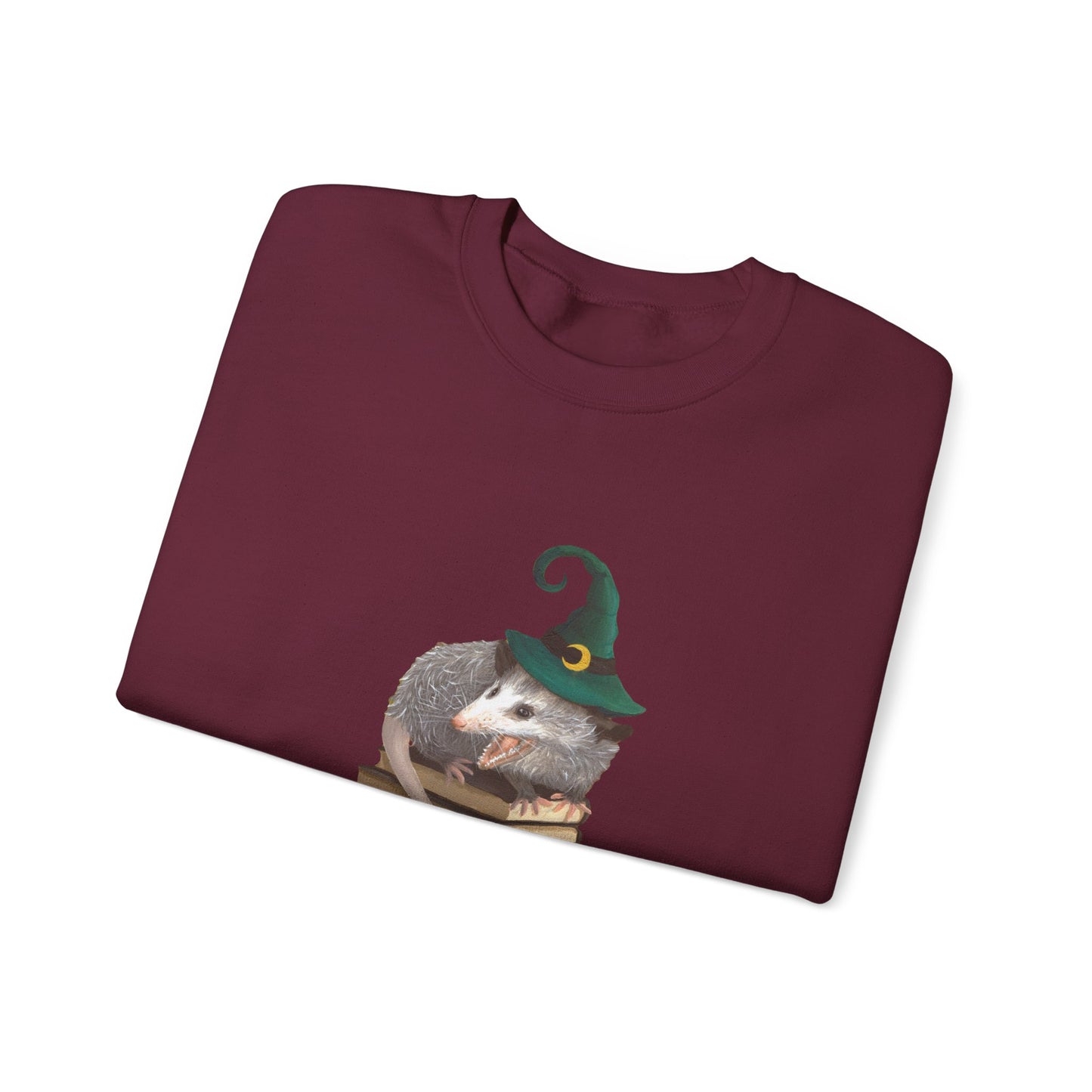 Opossum Witch Unisex Heavy Blend™ Crewneck Sweatshirt