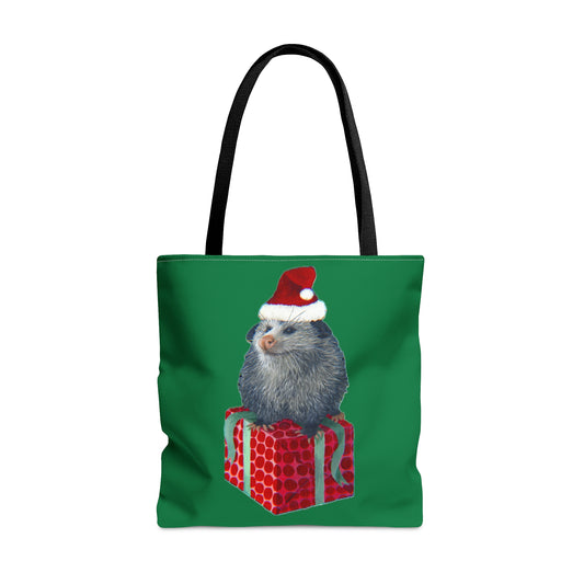 Christmas Opossum Tote Bag (AOP)