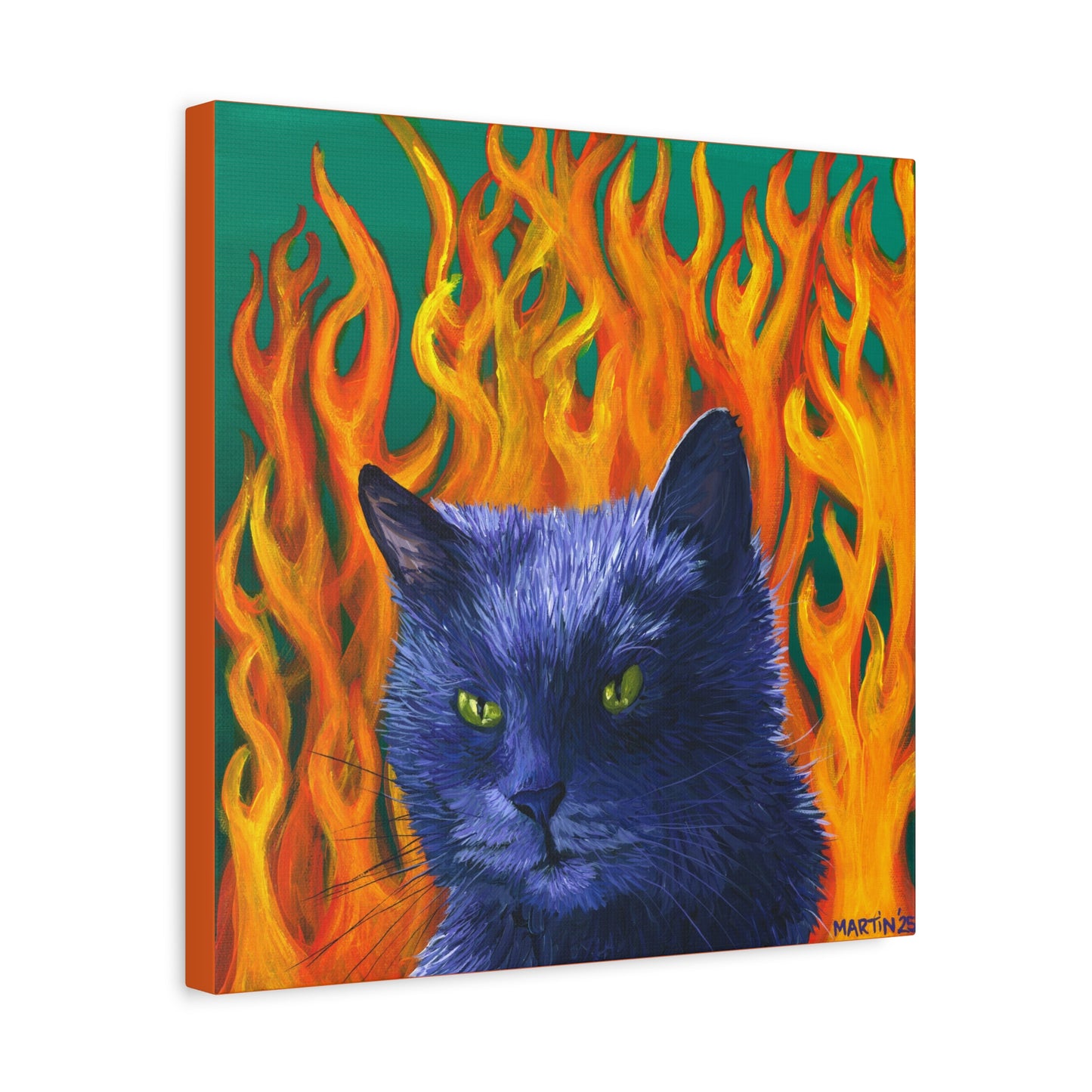Spicy Rage Matte Canvas, Stretched, 1.25"