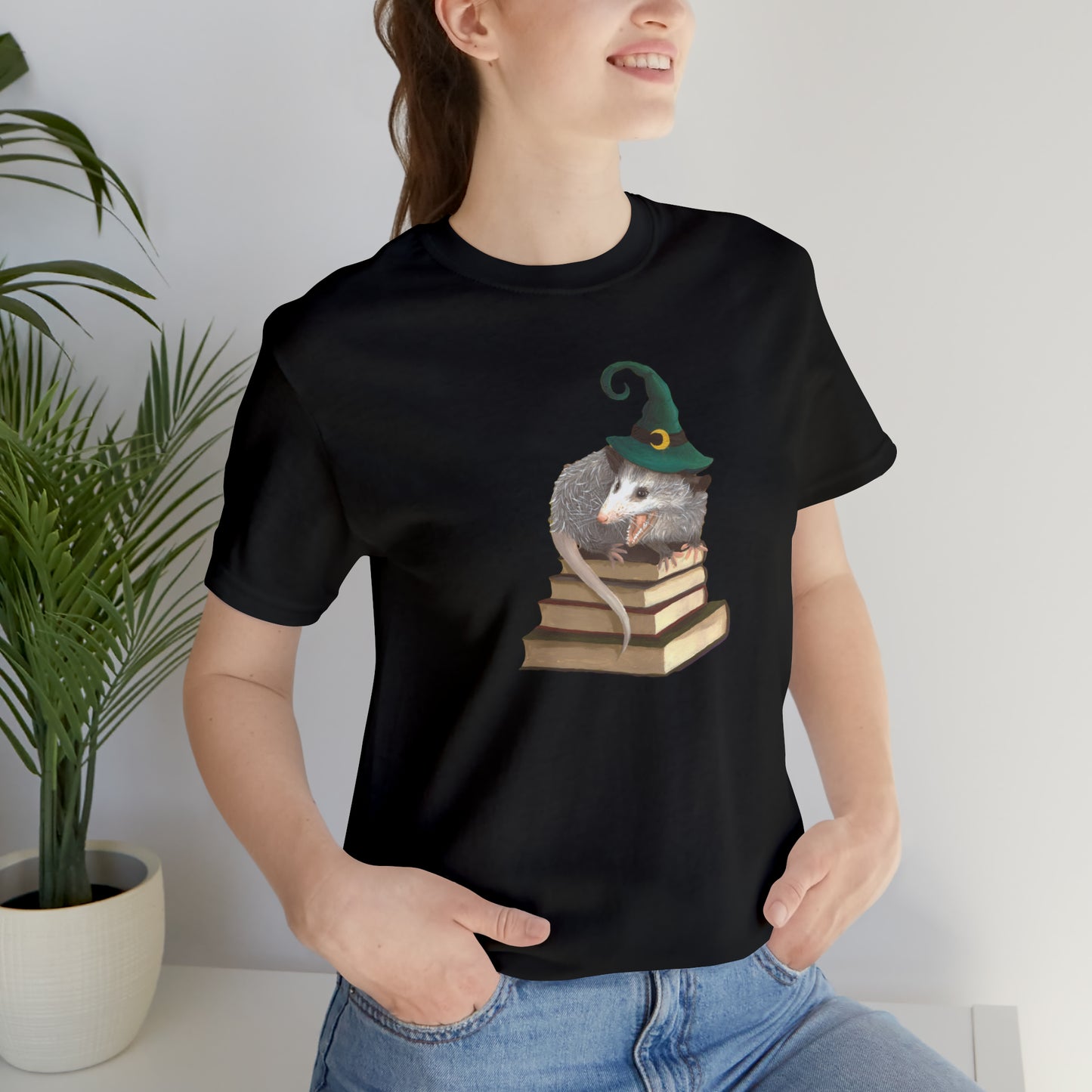Opossum Witch Unisex Jersey Short Sleeve Tee