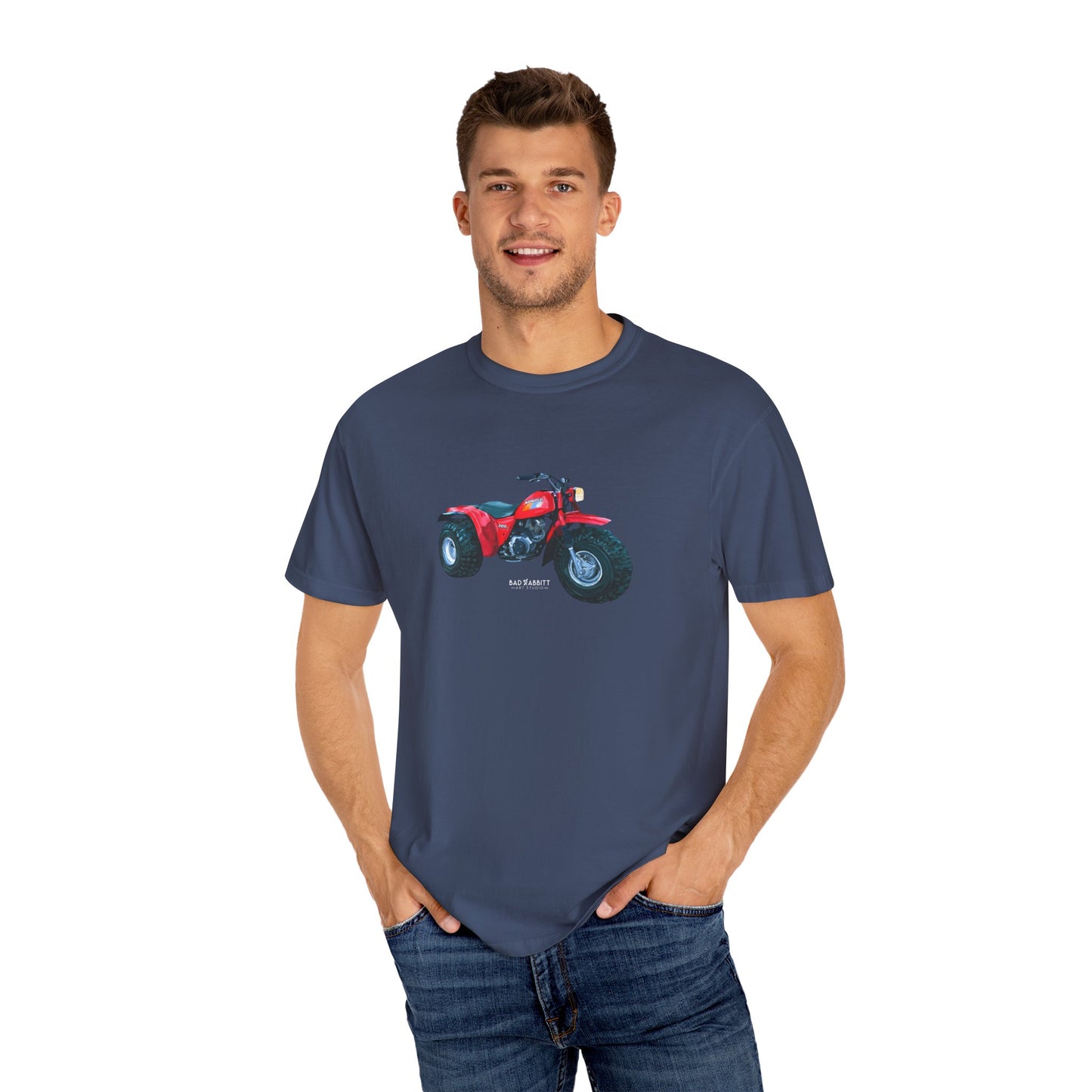 Safety Third Honda 3 Wheeler Unisex Garment-Dyed T-shirt