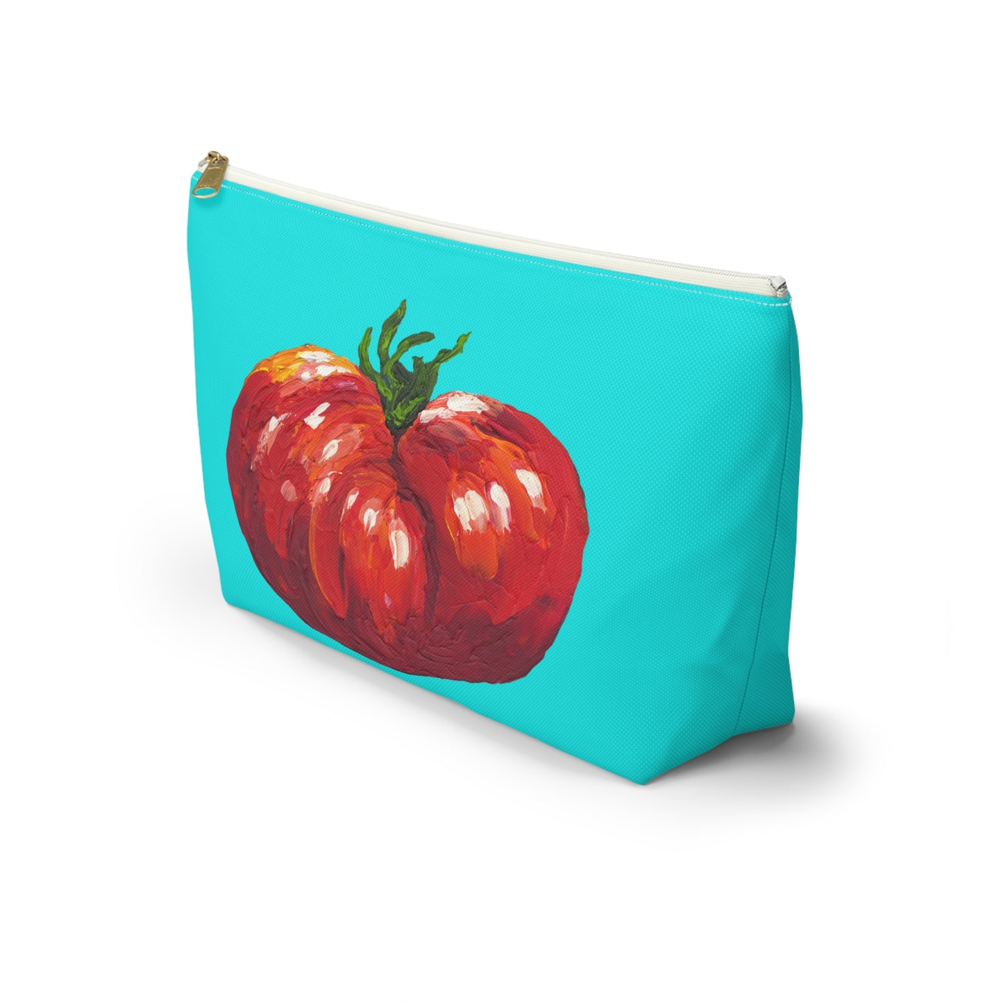 "Juicy Tomato" Accessory Pouch w T-bottom
