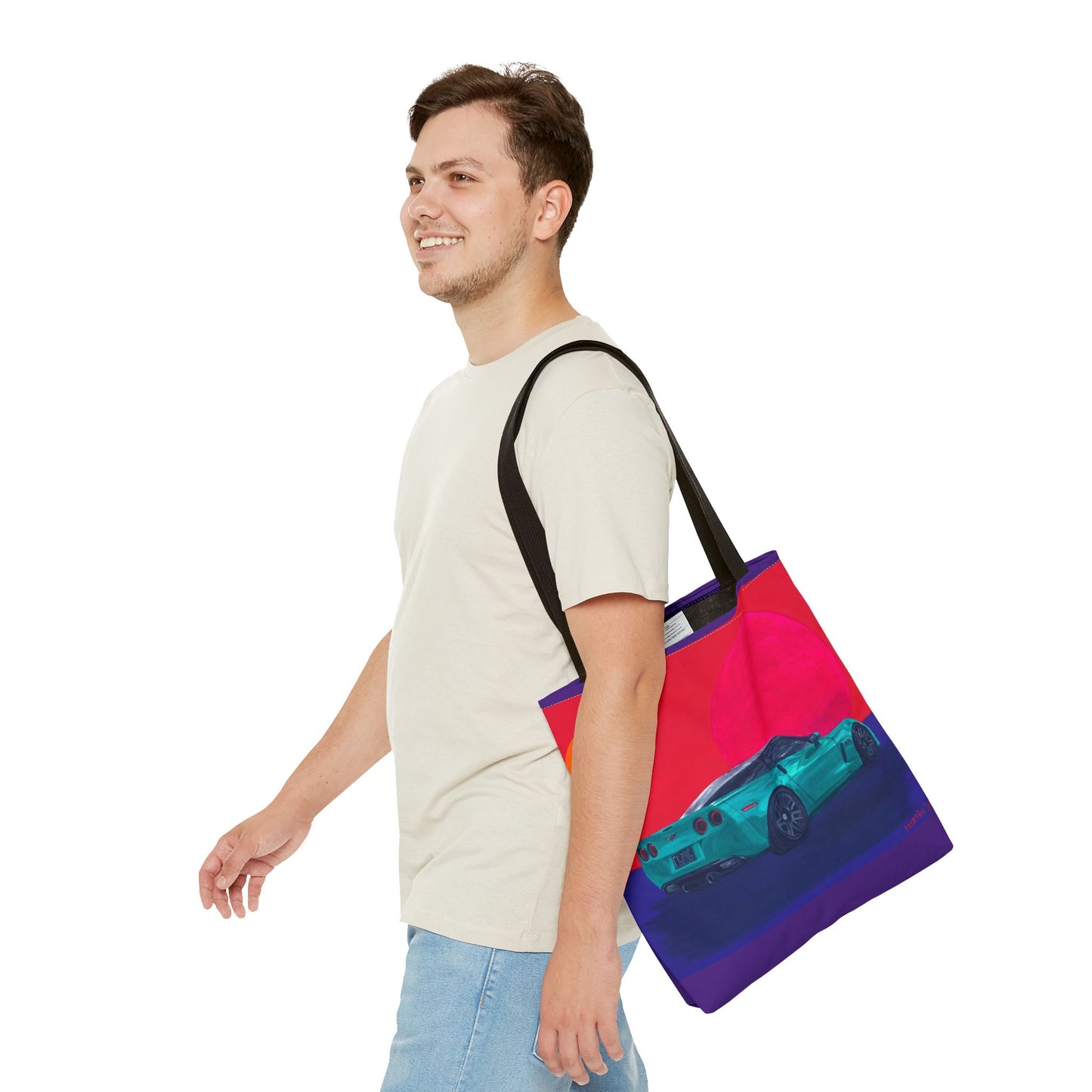 C6 Z06 Corvette Tote Bag (AOP)
