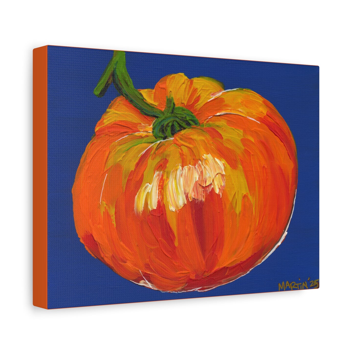 Funky Yellow Tomato Matte Canvas, Stretched, 1.25"