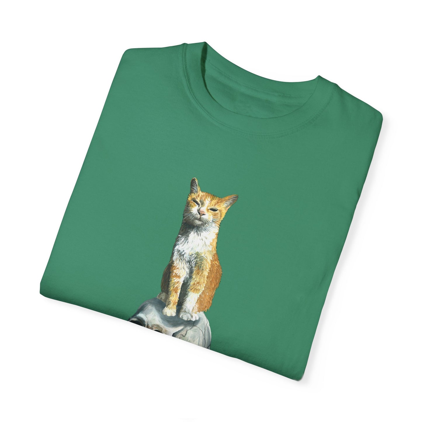 Dave and the Skull of His Enemy Unisex Garment-Dyed T-shirt
