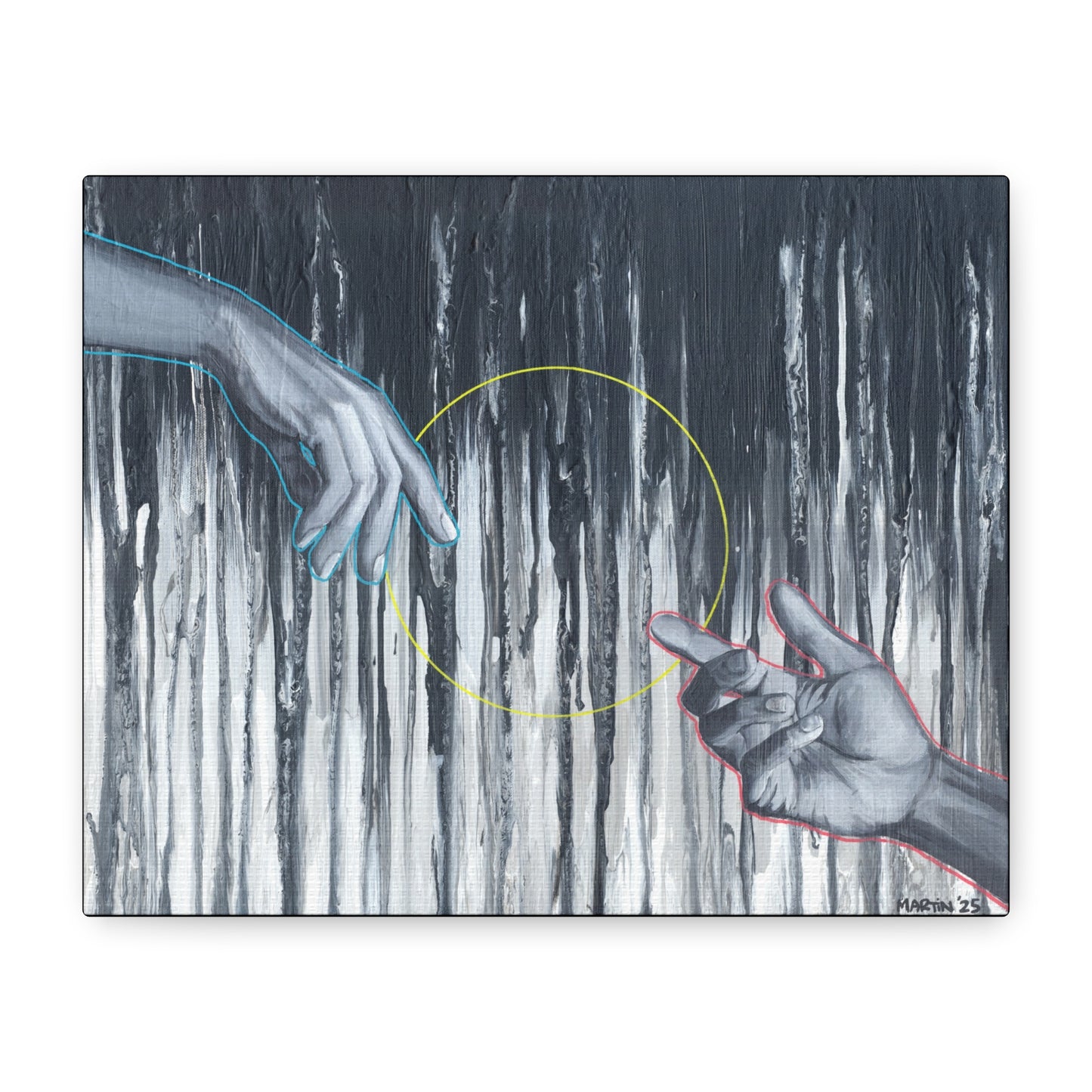 "Atropos" Matte Canvas, Stretched, 1.25"