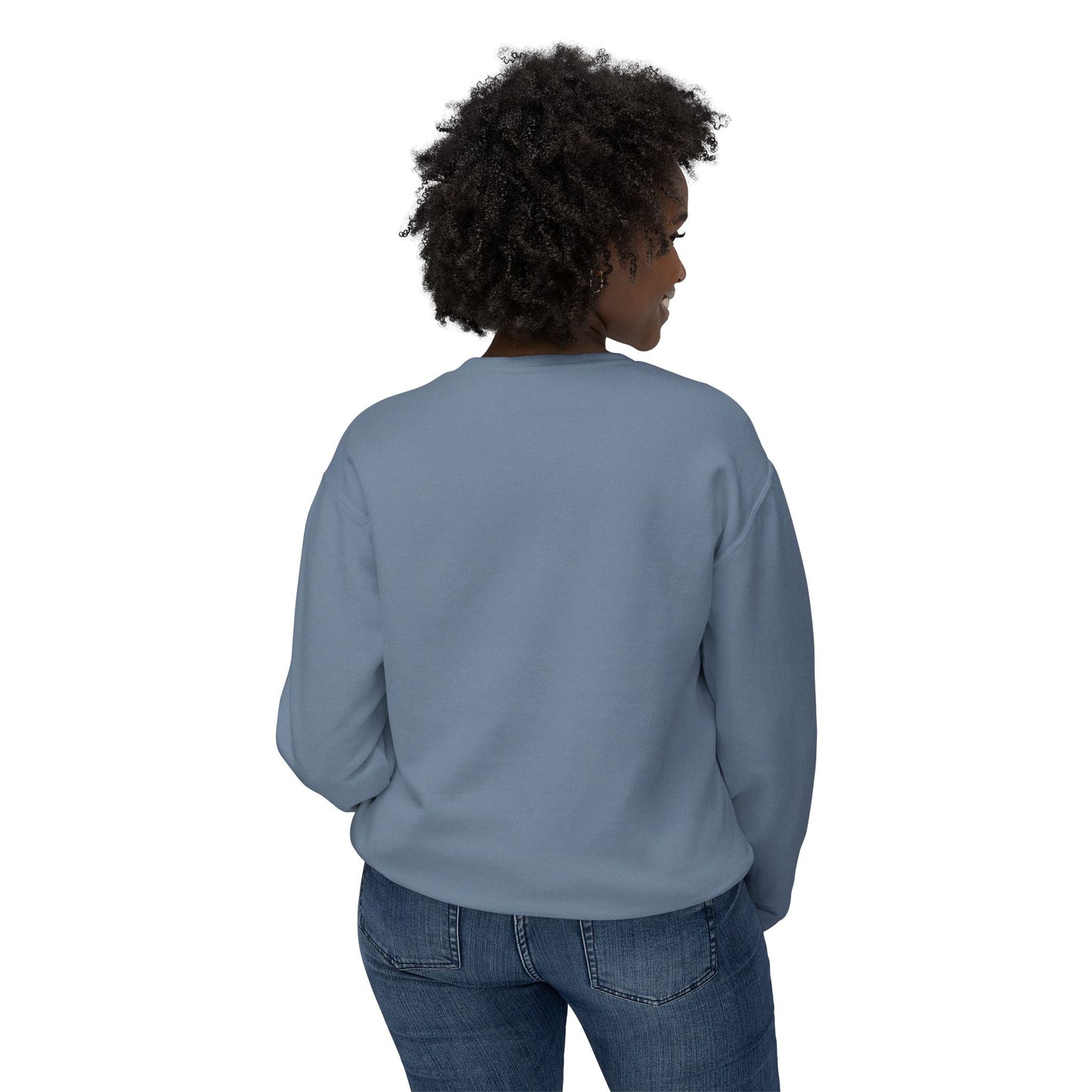 "Bad Rabbitt Art Studio" Unisex Lightweight Crewneck Sweatshirt
