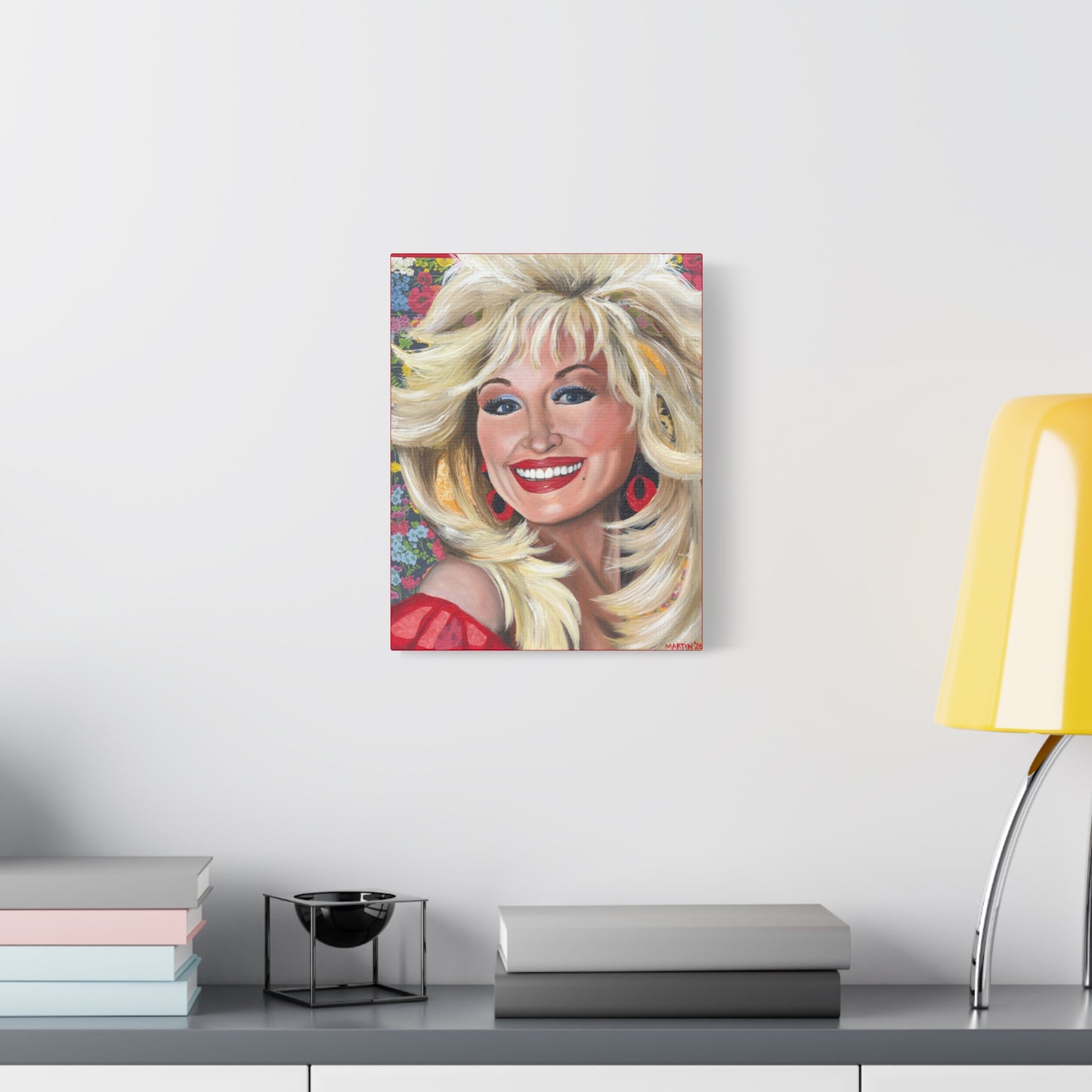 "Dolly" Matte Canvas, Stretched, 1.25"