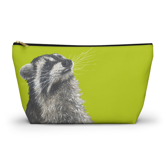 Raccoon Friend - Accessory Pouch w T-bottom