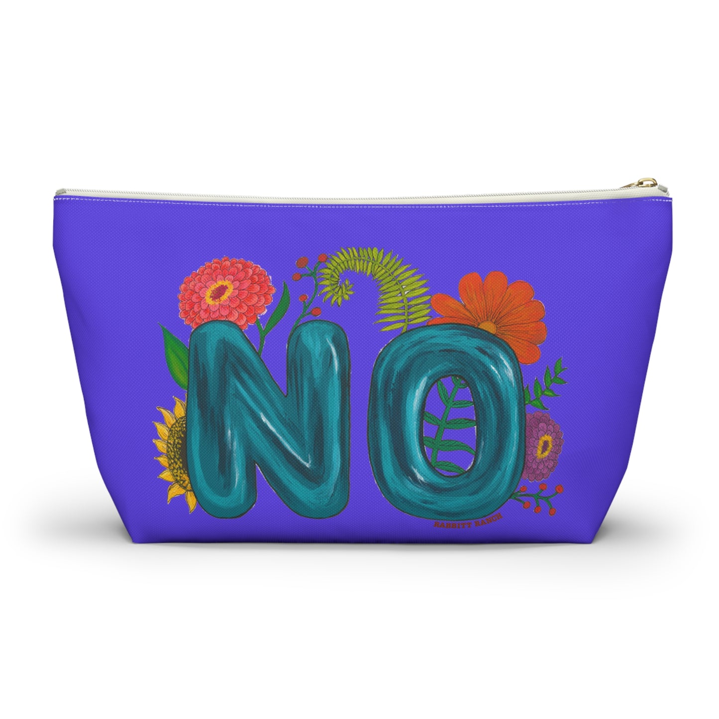 "No" Accessory Pouch w T-bottom
