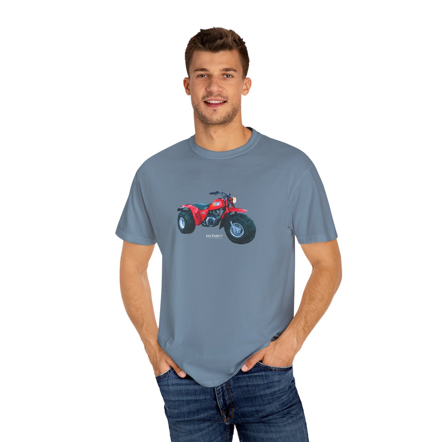Safety Third Honda 3 Wheeler Unisex Garment-Dyed T-shirt