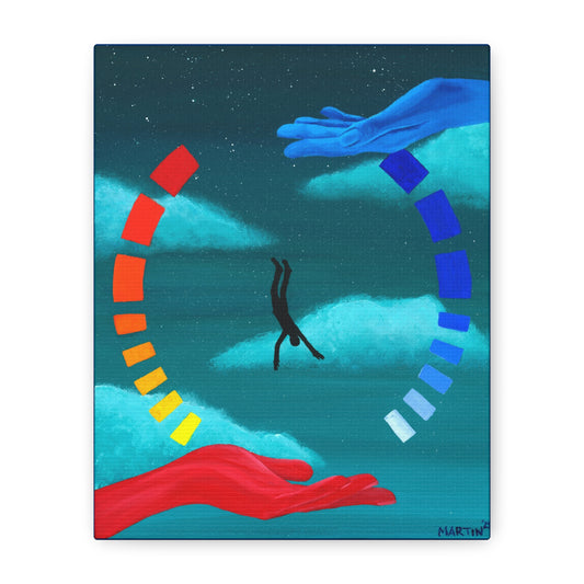 "Dangerous" Matte Canvas, Stretched, 1.25"