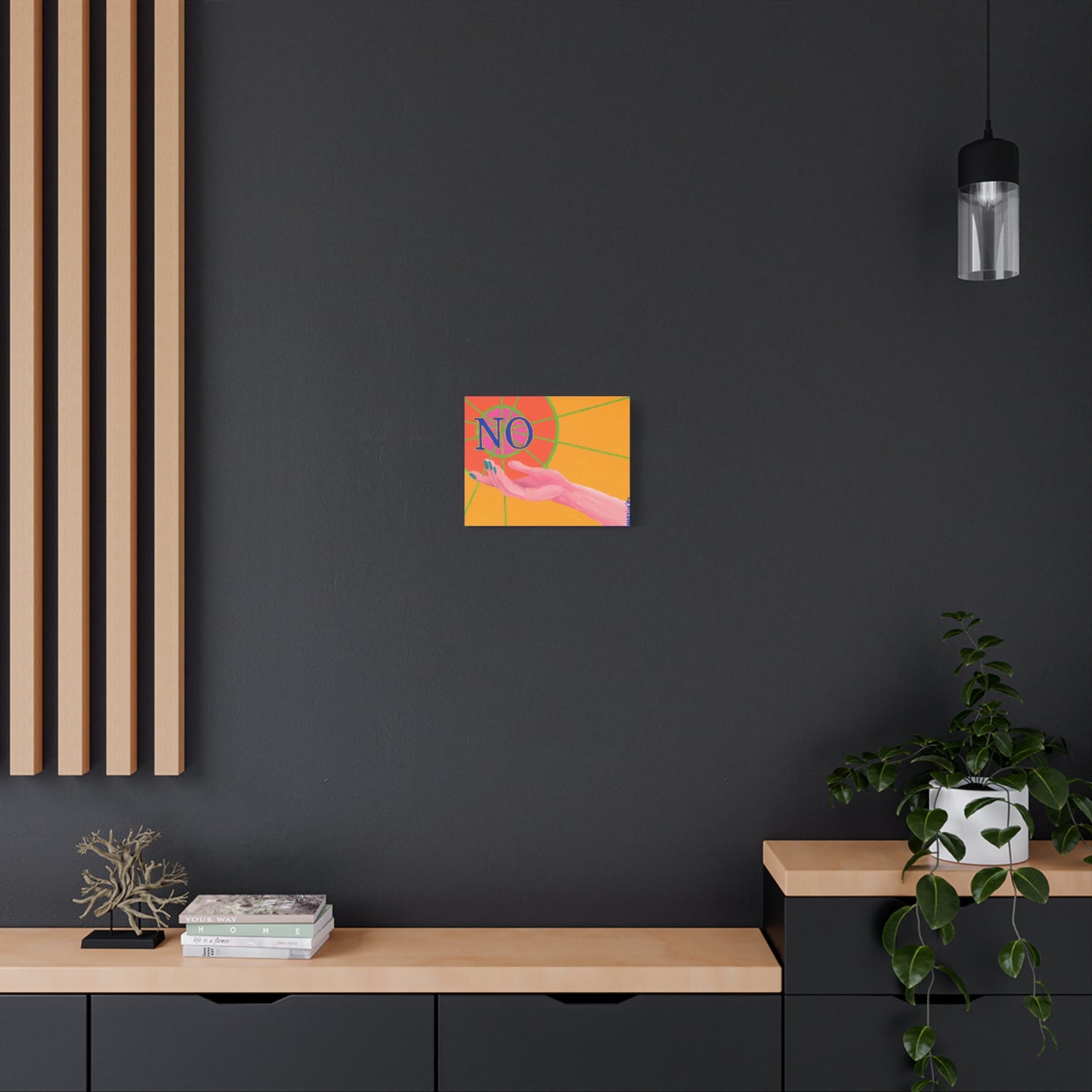 "NO 2024" Canvas Gallery Wrap