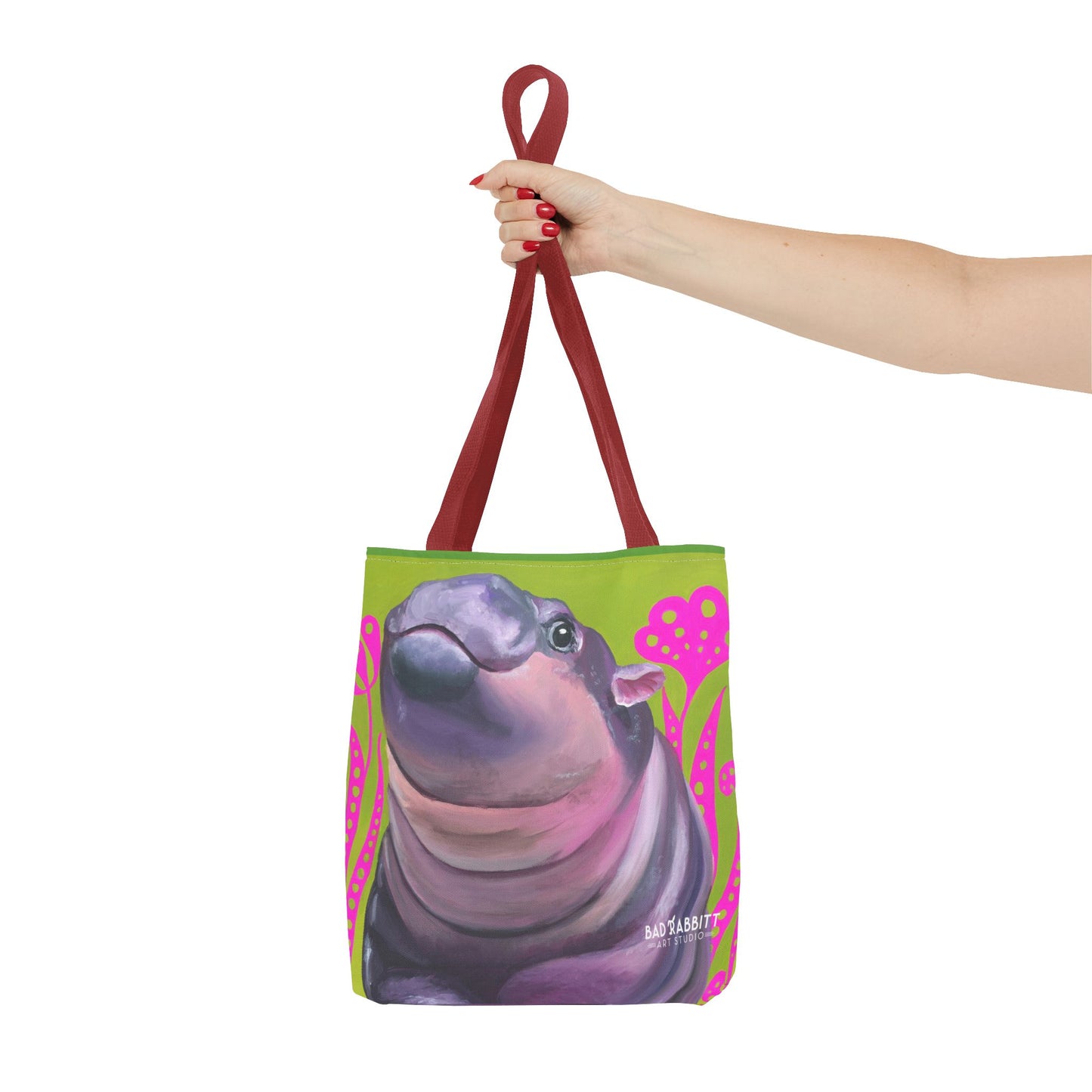 Moo Deng Tote Bag (AOP)