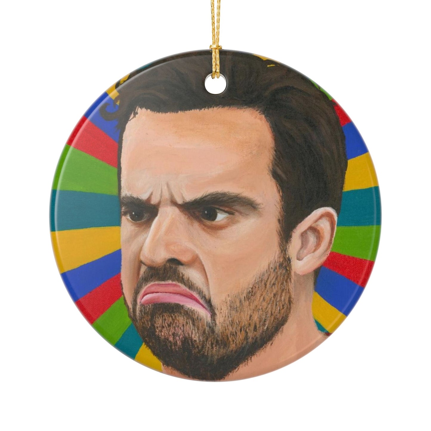 Nick Miller Ceramic Ornament (2-Side Print)