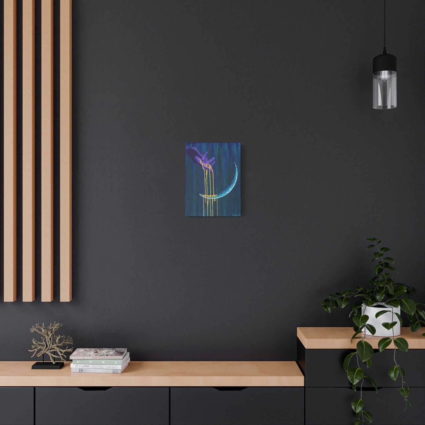 "Infinite Baths" Matte Canvas, Stretched, 1.25"