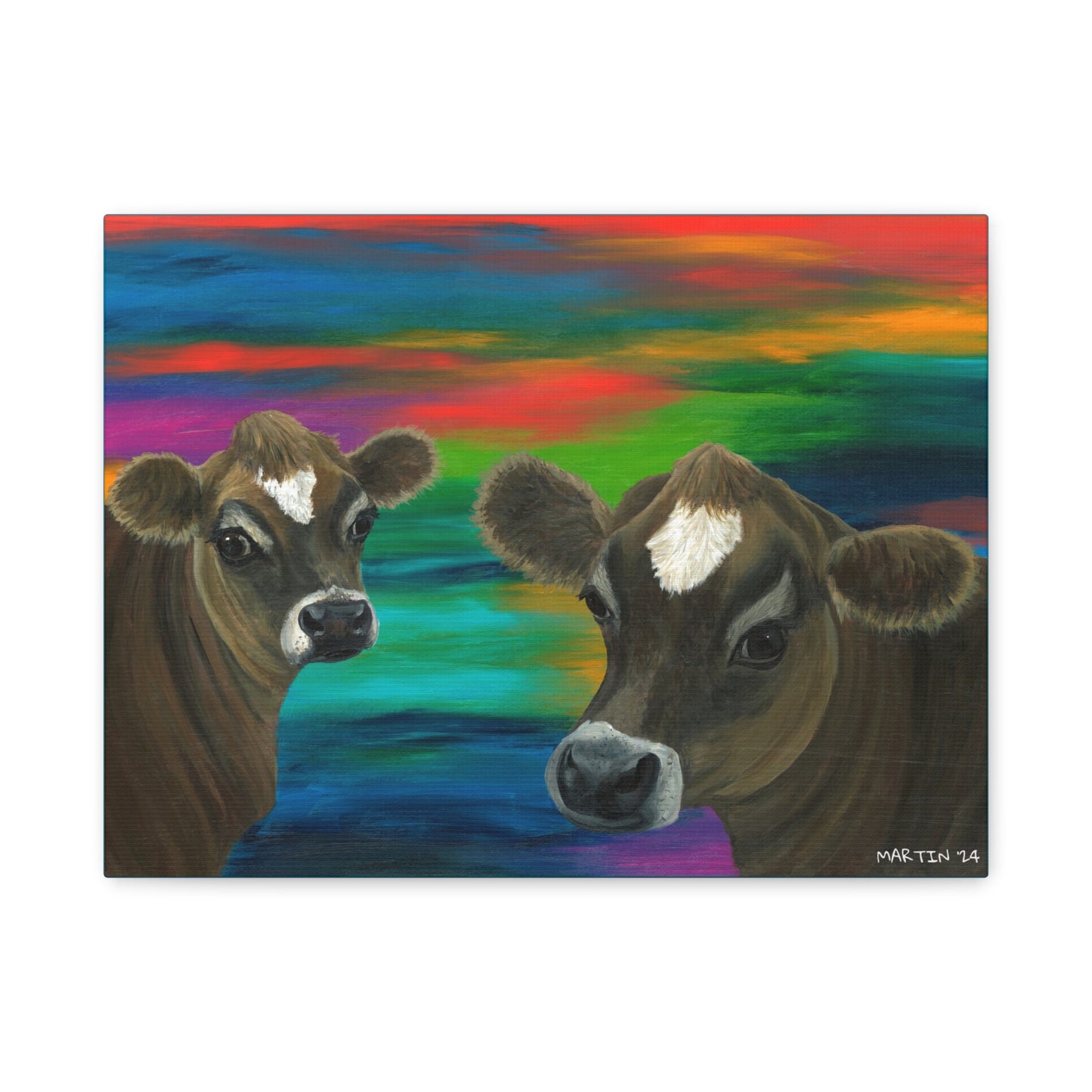 Jersey Girls Canvas Gallery Wrap