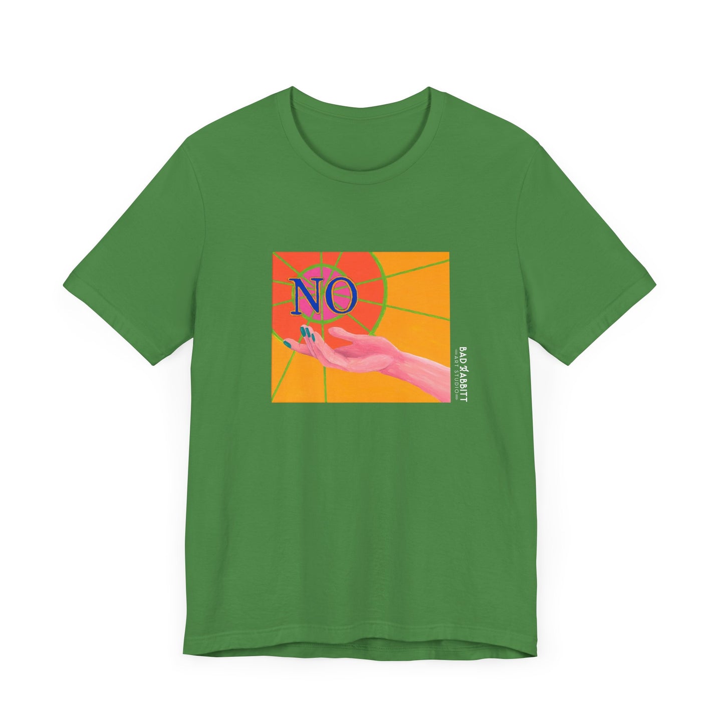 "NO" Hand Unisex Jersey Short Sleeve Tee