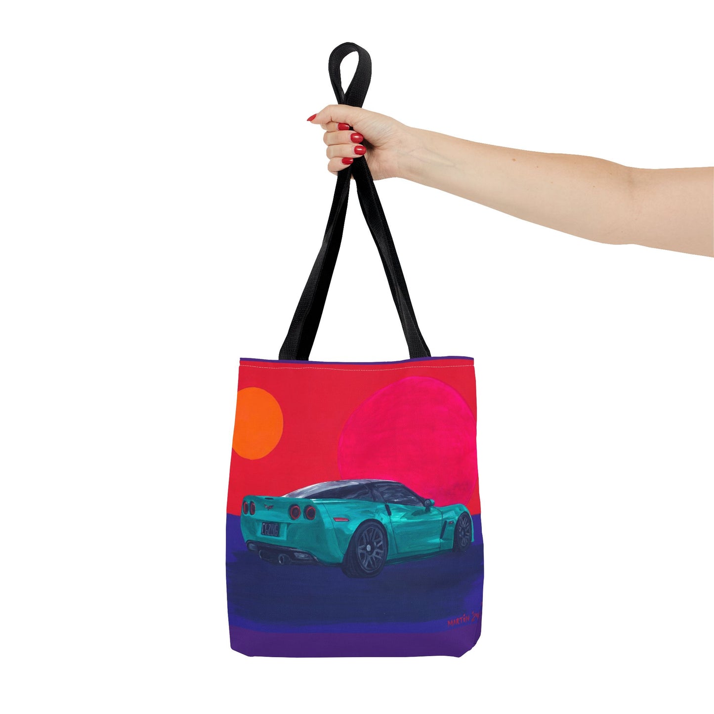 C6 Z06 Corvette Tote Bag (AOP)