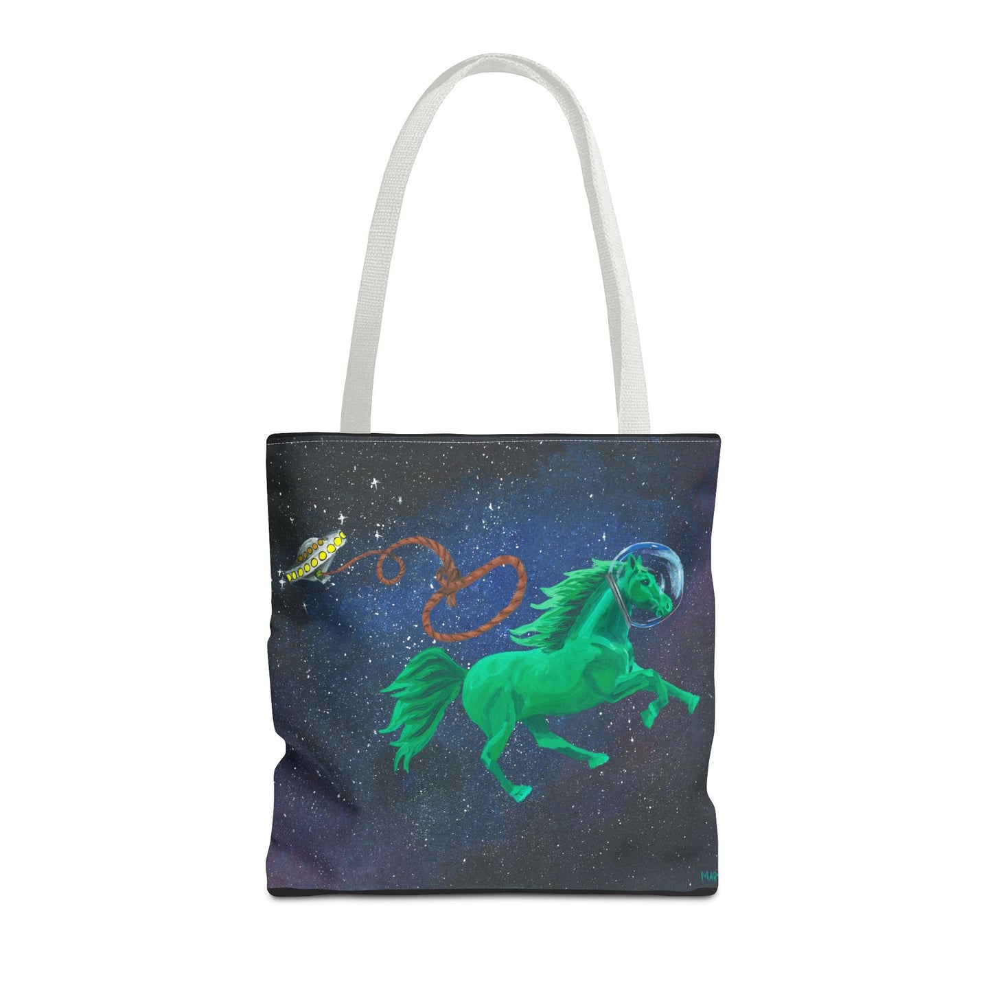 Space Horse Tote Bag