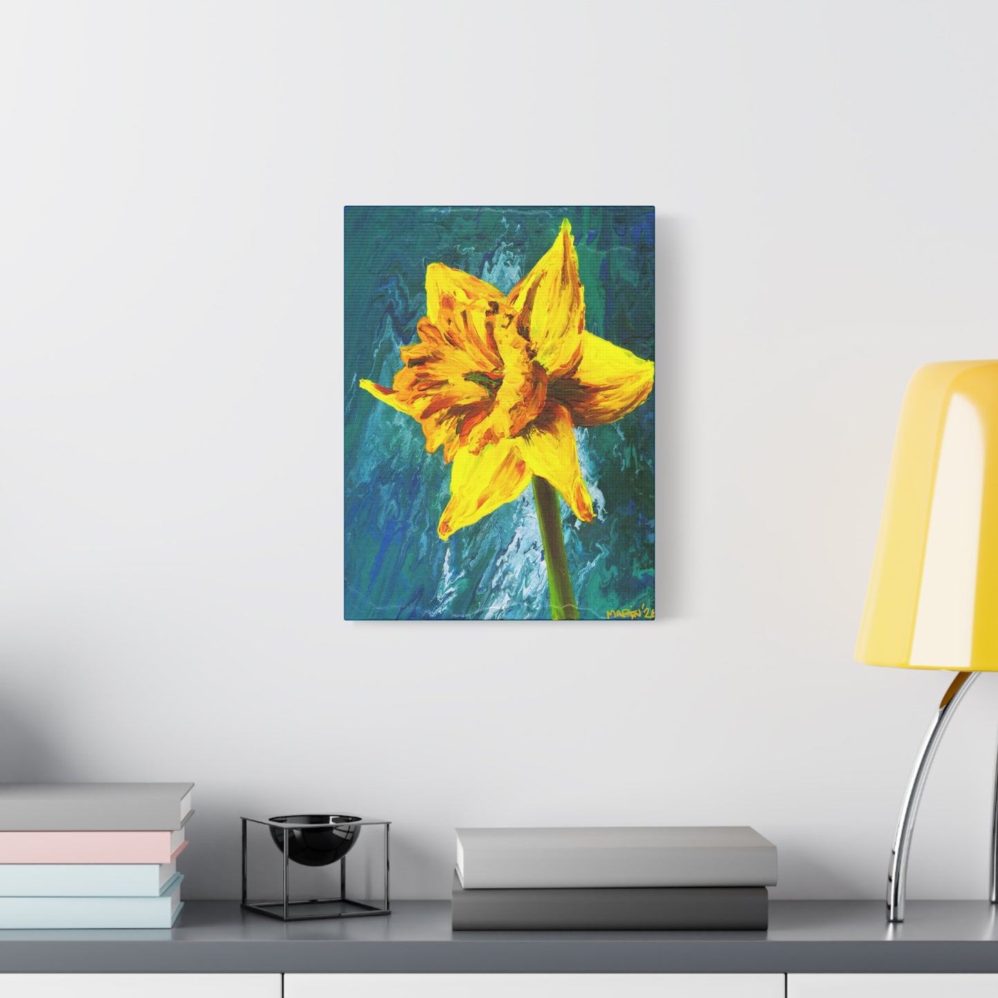 "Daffodil" Matte Canvas, Stretched, 1.25"