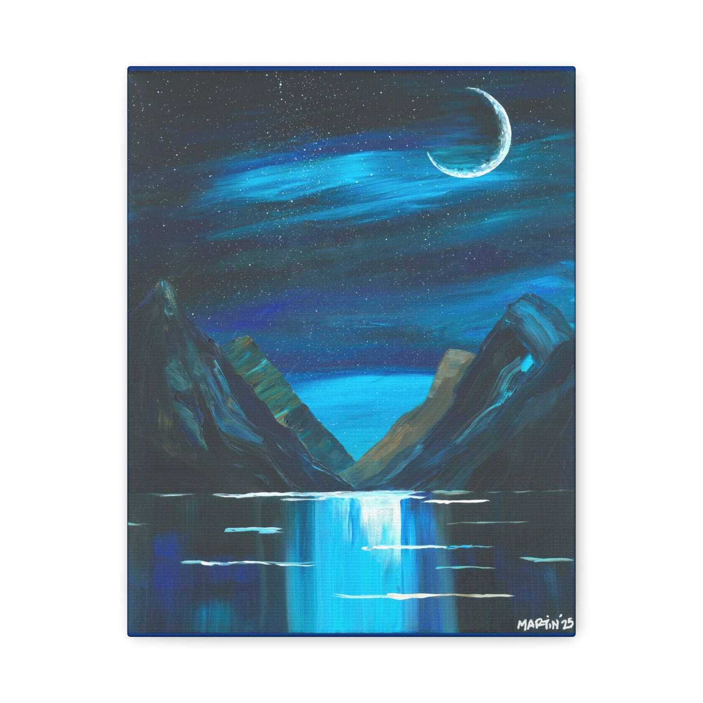 Moon Valley - Matte Canvas, Stretched, 1.25"