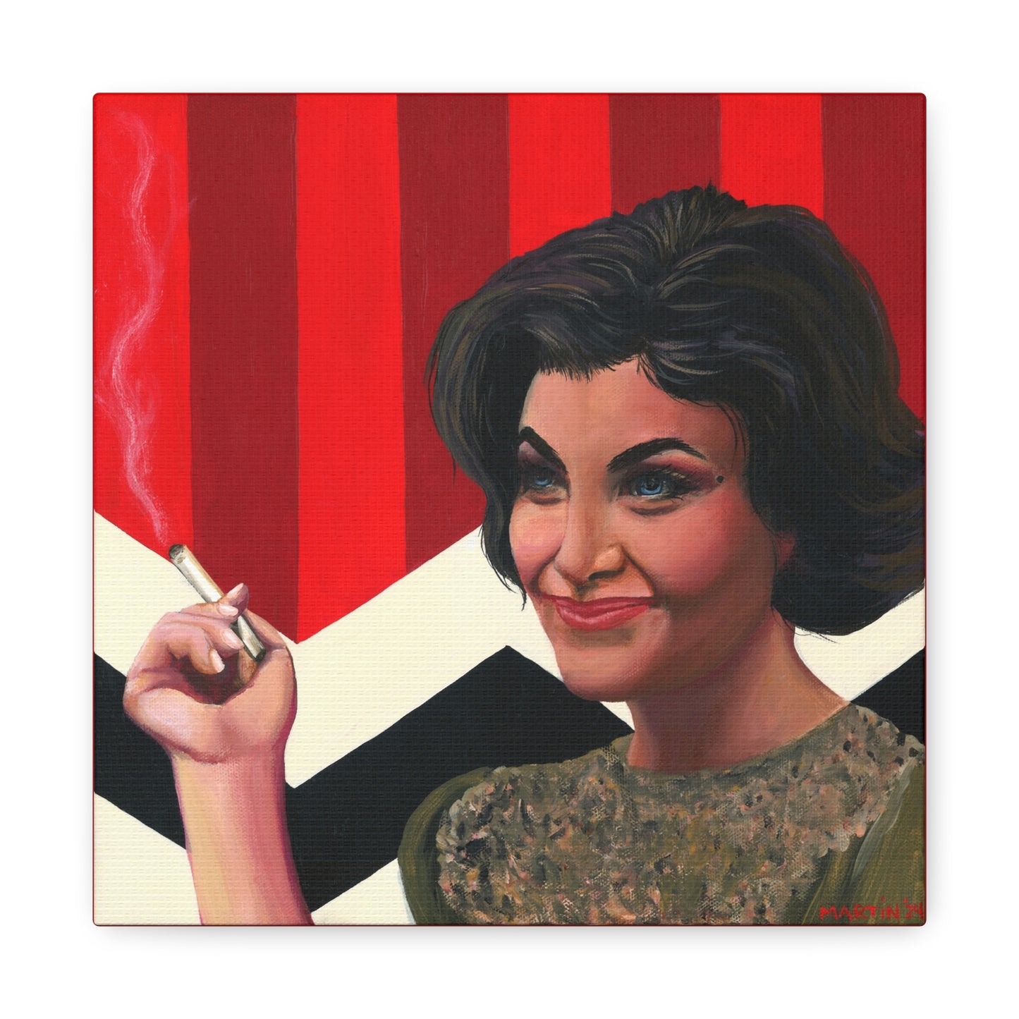 Audrey Horne Canvas Gallery Wrap