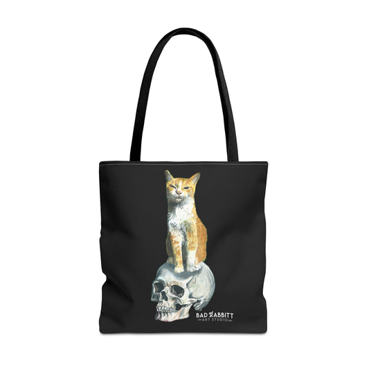 Dave and the Skull of His Enemy Tote Bag (AOP)